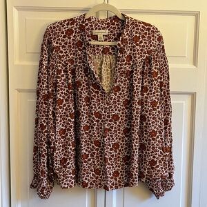 Treasure & Bond Floral Blouse Size L
